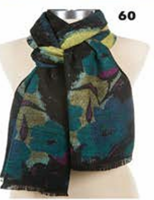Cashmere Scarf- PSC 60 Southwest Colors