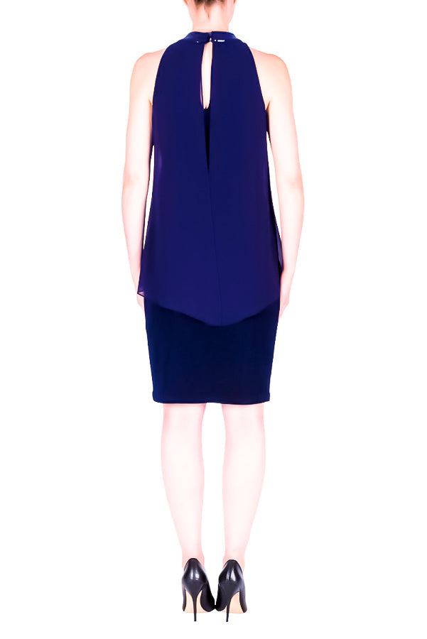 Blue, Dresses, Dressy, inventory, Navy, Sequin, Sheer, Sleeveless - August Brock Fashions