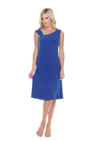 Blue, Dresses, inventory, Sleeveless - August Brock Fashions