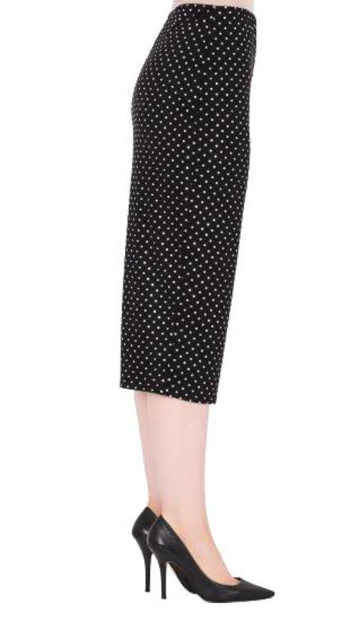 $10, Black, new.bc, Silver, Skirts, Slip-on, Stretch fabric, Studs - August Brock Fashions