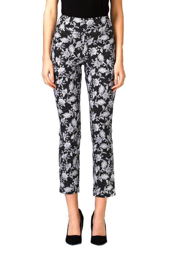 $10, Black & White, Cropped, new.bc, Pants, Slip-on, White - August Brock Fashions