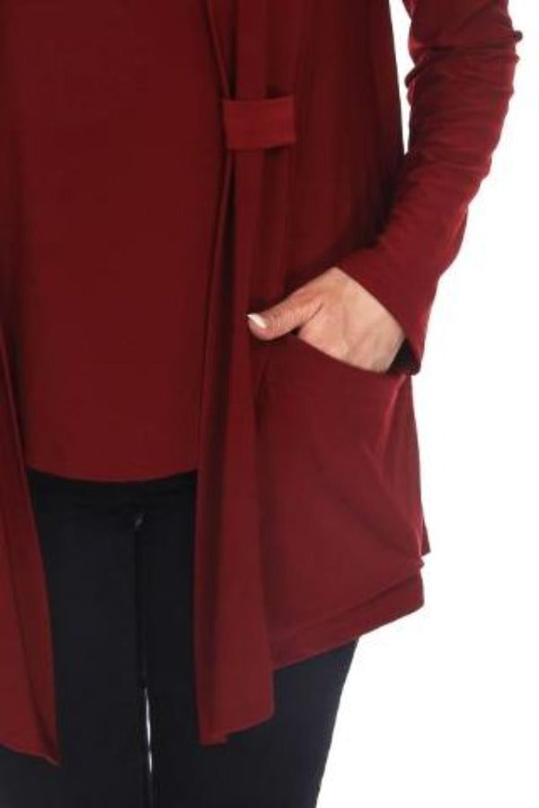 Jackets, Long Sleeve, Red - August Brock Fashions