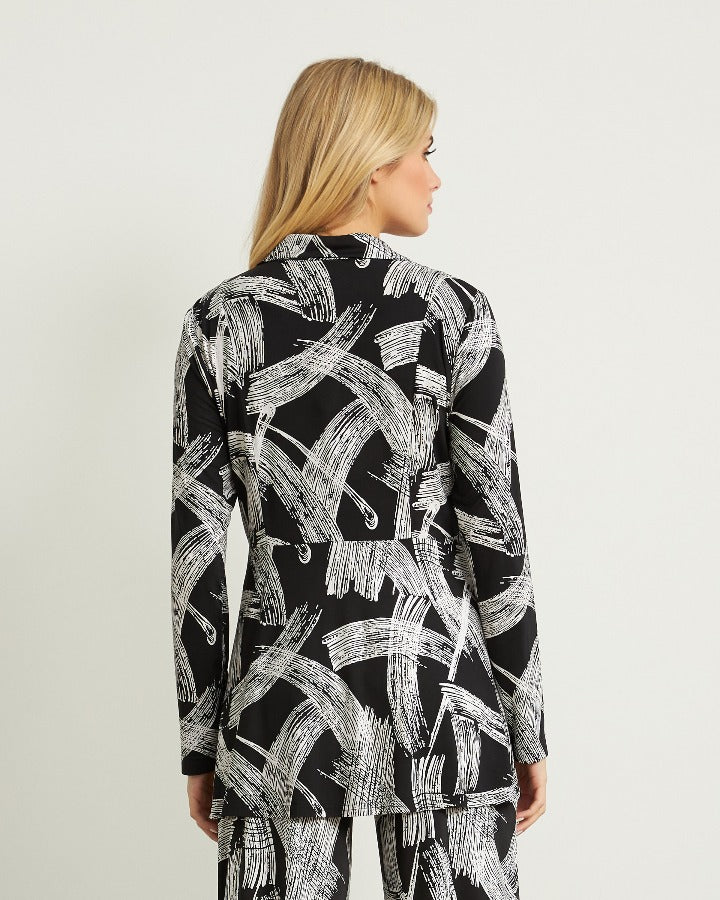 Black, Black & White, Jackets, Long Sleeve, New A, new.bc, Print, White - August Brock Fashions