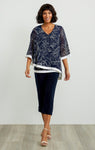 Blue, inventory, Ivory, Long Sleeve, Navy, New A, Print, Sheer, Tops - August Brock Fashions
