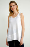 cleaning, Ivory, New A, new.bc, Sheer, Sleeveless, Tops, Yellow - August Brock Fashions