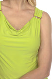 Green, New A, new.bc, Orange, Sleeveless, Stretch fabric, Tops - August Brock Fashions