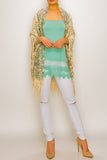 Blue, Brown, Capes, inventory, Ivory, Pink, Print, Turquoise - August Brock Fashions