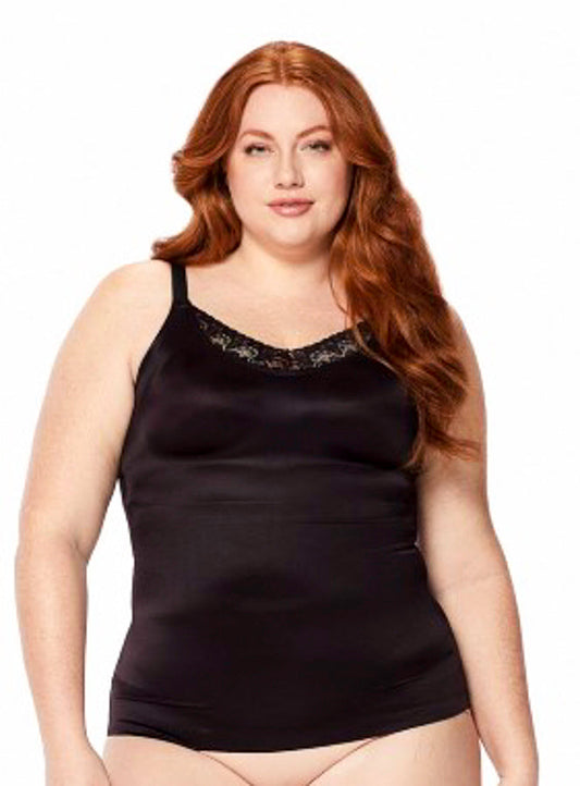 Ruby Ribbon 1810 Black Diva Lace Cami