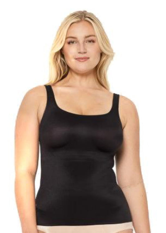 Black, Brown, Cami Shapewear, inventory, Pale, Polka dots, Print, Shapewear, White - August Brock Fashions