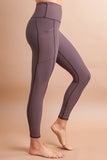 Activewear, Brown, Grey, inventory, Leggings, Sets, Slip-on, Stretch fabric, Yoga - August Brock Fashions