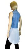Blue, inventory, Ivory, Sleeveless, Vests - August Brock Fashions