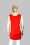 inventory, Red, Sleeveless, Tops - August Brock Fashions