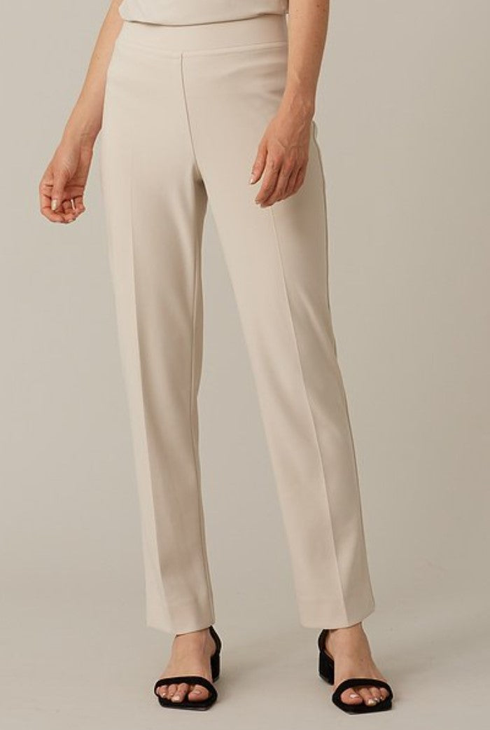 Joseph Ribkoff 143105 Straight Leg Pants with Slit at Back Hem