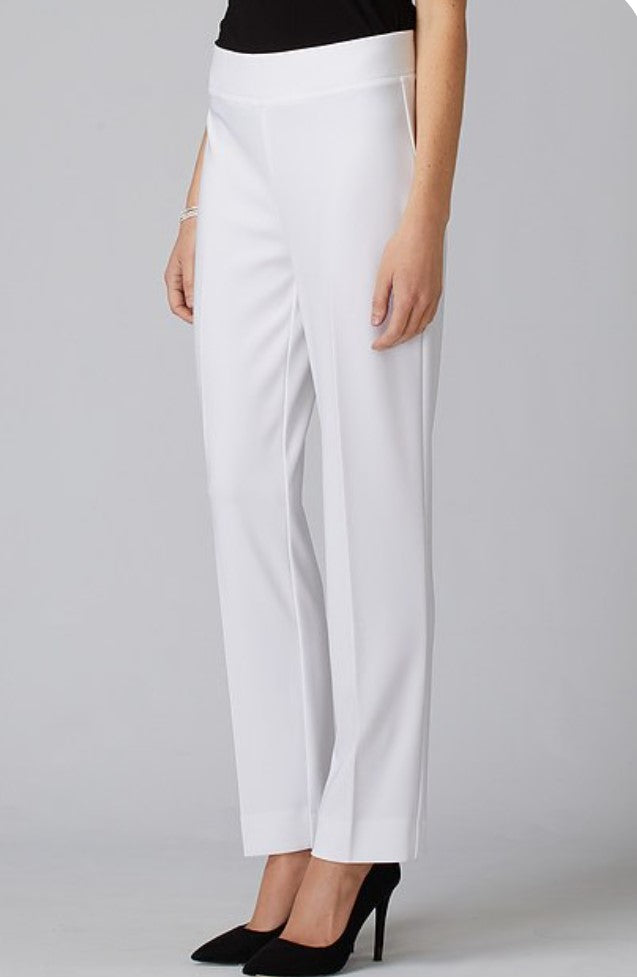 Joseph Ribkoff 143105 Straight Leg Pants with Slit at Back Hem