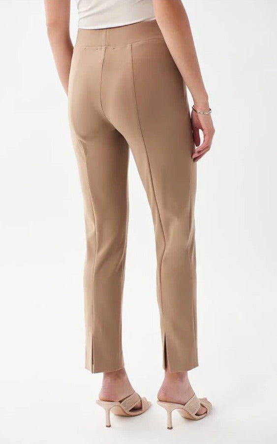 Joseph Ribkoff 143105 Straight Leg Pants with Slit at Back Hem