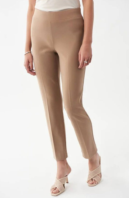 Joseph Ribkoff 143105 Straight Leg Pants with Slit at Back Hem