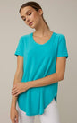 Joseph Ribkoff Short Sleeve Silky Knit Top 183220