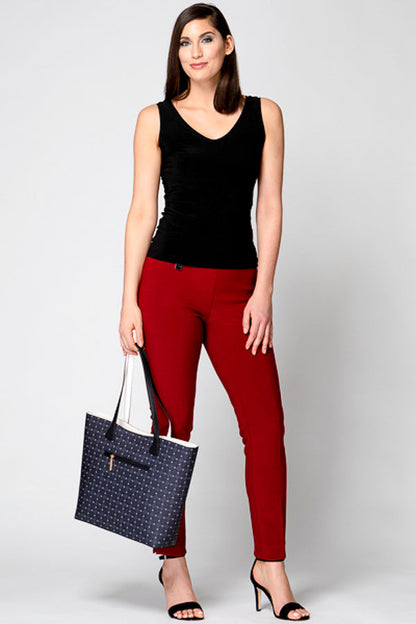 Black, inventory, Red, Reversible, Sleeveless, Tan, Tanks, Tops, Wine - August Brock Fashions