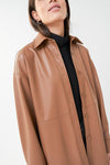Joseph Ribkoff 223917 Faux Leather Jacket