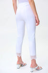 Joseph Ribkoff 231021 Studded Lace Cuff Pull On Cropped Pants