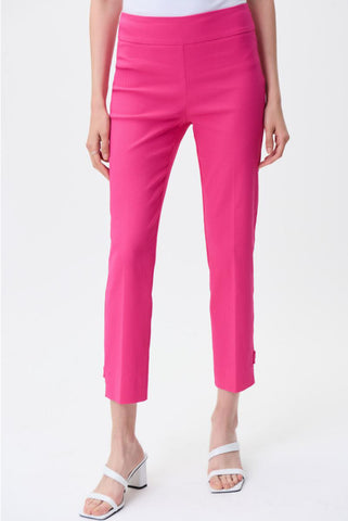 Joseph Ribkoff 231118 Textured Pull On Cropped Pants