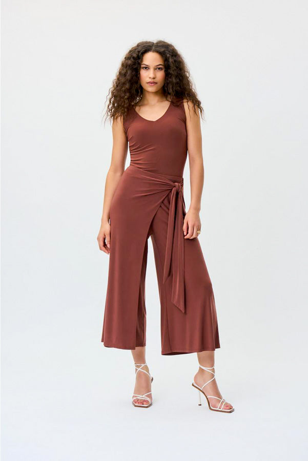 Joseph Ribkoff 231140 Wrap-Front Pull On Culotte Pants