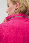 Joseph Ribkoff 231142 Open Front 3/4 Sleeve Textured Jacket