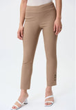 Joseph Ribkoff 231195 Buttoned Ankle Pull On Cropped Pants