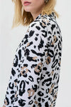 Joseph Ribkoff 231239 Vanilla/Multi Animal Print Long Sleeve Top