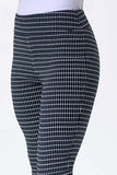 Joseph Ribkoff 231281 Vanilla/Navy Gradient Geometric Print Pants