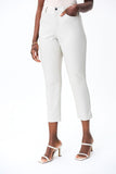 Joseph Ribkoff 231915 Faux Leather Cropped Pants