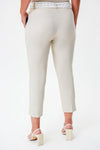 Joseph Ribkoff 232021 Vanilla/Moonstone Belted Pull-On Cropped Pants
