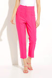 Joseph Ribkoff 232222 Dazzle Pink Pintuck Cropped Tapered Pants