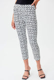 Joseph Ribkoff 232261 Geometric Print Pull On Capri Pants