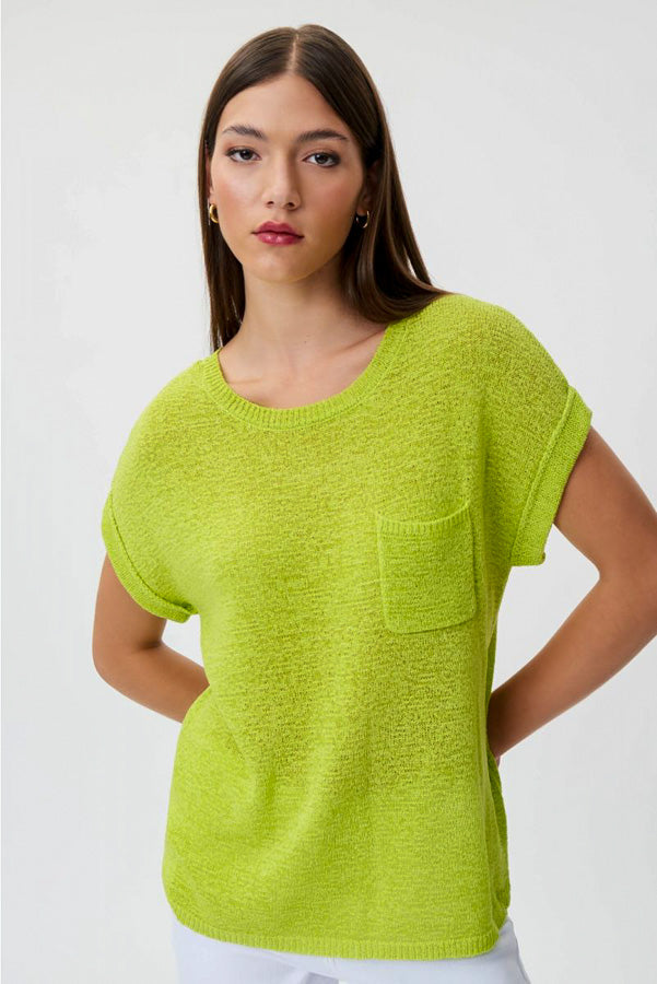 Joseph Ribkoff 232927 Round Neckline Soft Knit Top