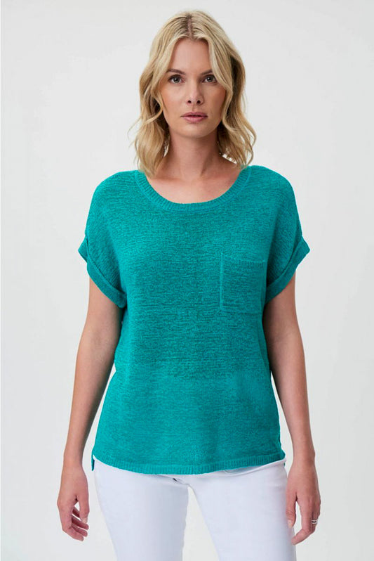 Joseph Ribkoff 232927 Round Neckline Soft Knit Top