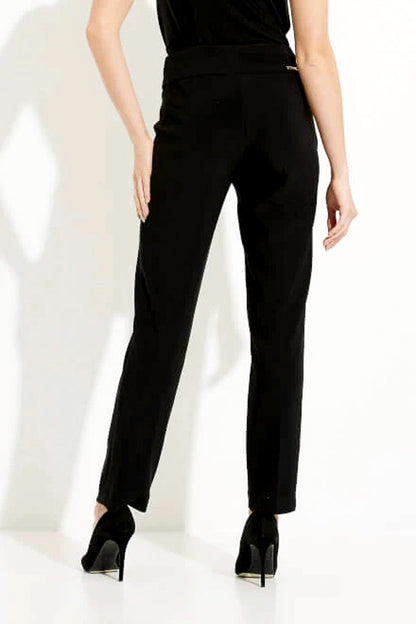 Joseph Ribkoff 233180 Buckle Detail Pull On Slim Straight Ankle Pants