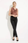 Joseph Ribkoff 233233 Black Pull On Classic Tapered Ankle Pants