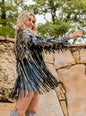 ABF Leather Fringe Shirt 11910123