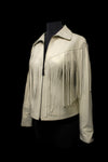 ABF Miranda Leather Jacket with Fringe 0916