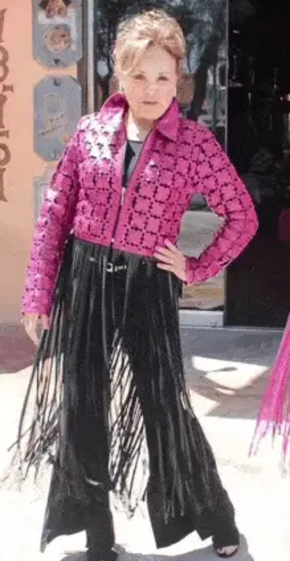 ABF 11911024 Leather Whip Jacket