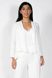 Frank Lyman 231173 Off-White Cover Up Jacket