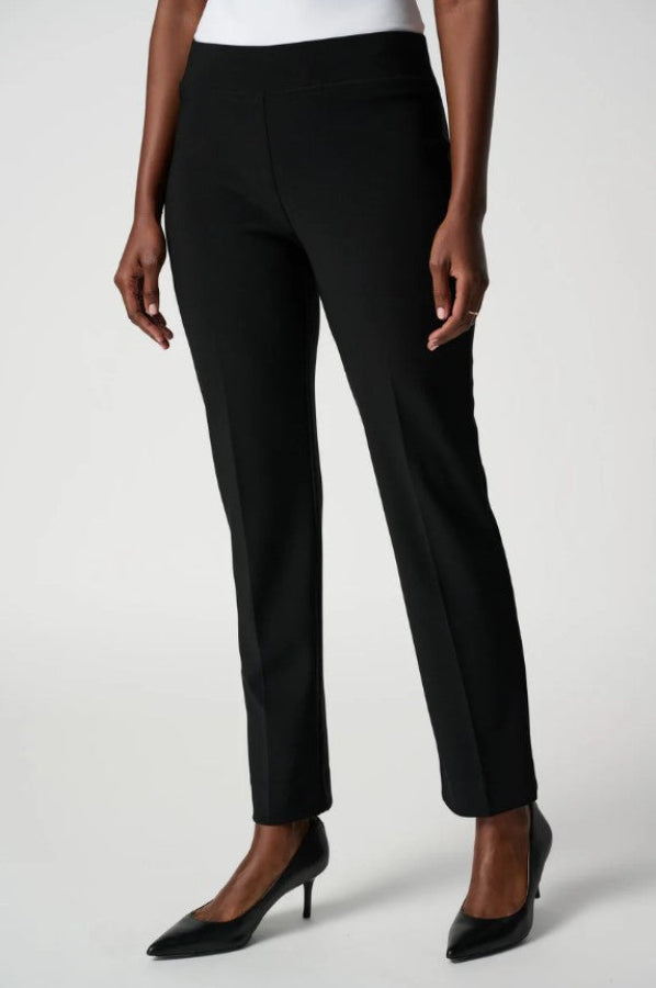 Joseph Ribkoff 143105 Straight Leg Pants with Slit at Back Hem
