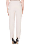 Joseph Ribkoff 143105 Straight Leg Pants with Slit at Back Hem