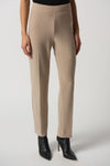 Joseph Ribkoff 143105 Straight Leg Pants with Slit at Back Hem