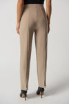 Joseph Ribkoff 143105 Straight Leg Pants with Slit at Back Hem