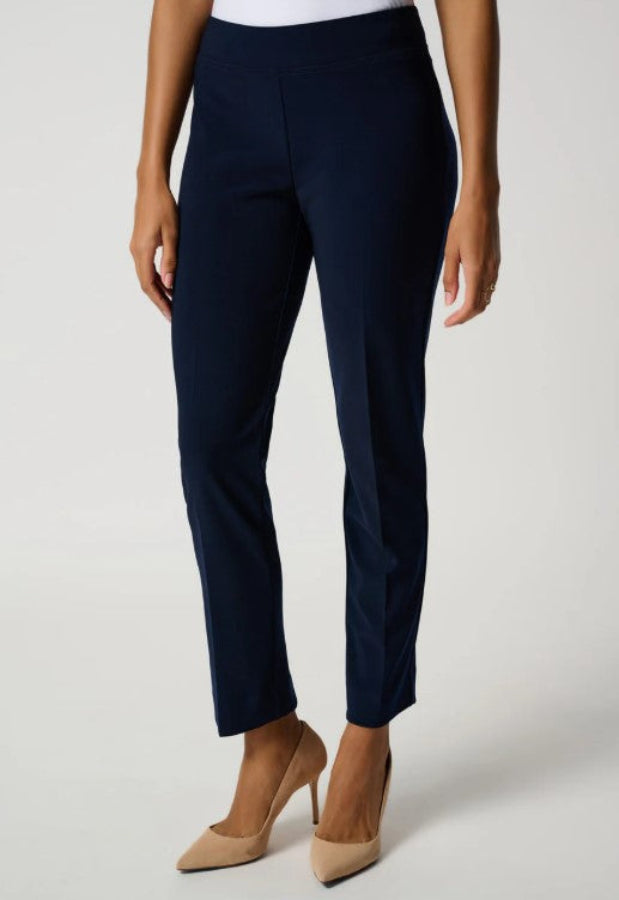 Joseph Ribkoff 143105 Straight Leg Pants with Slit at Back Hem