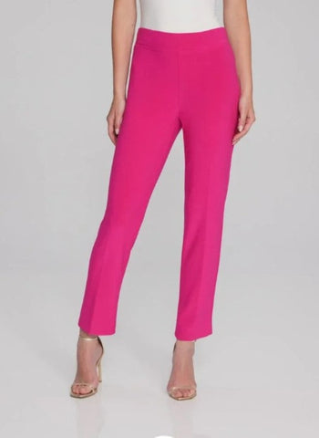 Joseph Ribkoff 143105 Straight Leg Pants with Slit at Back Hem