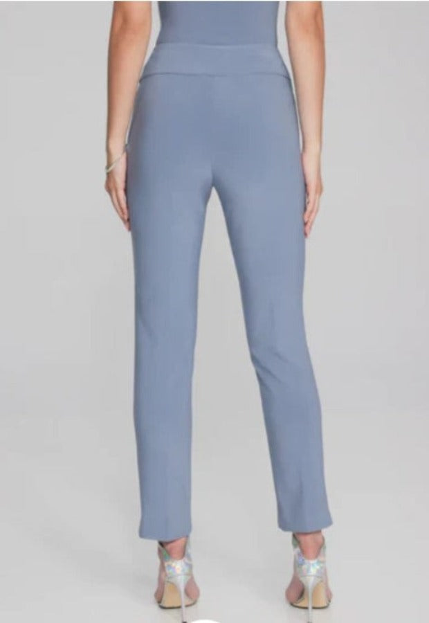 Joseph Ribkoff 143105 Straight Leg Pants with Slit at Back Hem