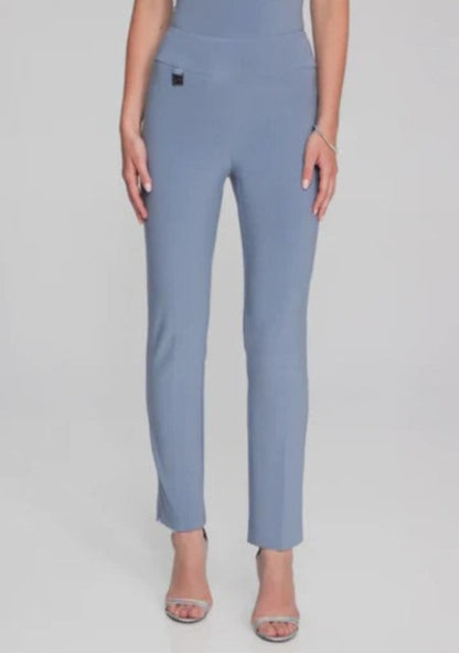 Joseph Ribkoff 143105 Straight Leg Pants with Slit at Back Hem
